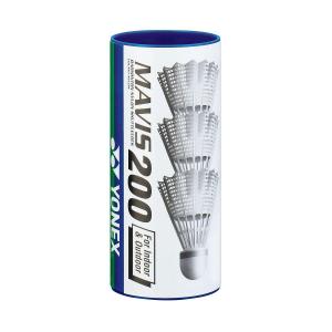 Lotki nylonowe do badmintona Yonex Mavis 200 3 szt