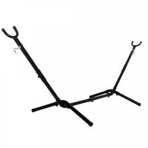 Stojak na hamak, metalowy stelaż na hamak, kemping, mocowanie,120kg czarny