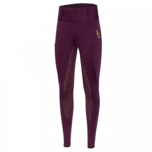 Legginsy jeździeckie damskie EQUESTRIAN QUEEN Southampton 24AW z pełnym lejem