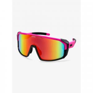 Okulary polaryzacyjne GOG Annapurna - red/matt neon pink/black