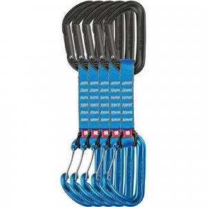 Ekspresy wspinaczkowe Ocun Hawk QD Combi PAD 16 10 cm 5-pack - blue