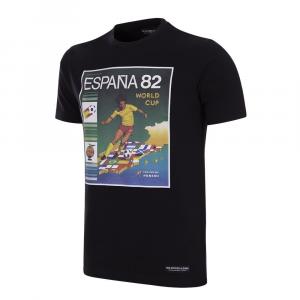 Koszulka dla dorosłych - Panini FIFA Mistrzostwa Świata Hiszpania 1982 - Czarny