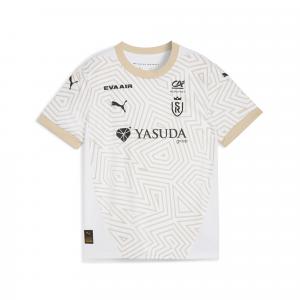 Młodzieżowa trzecia koszulka Stade Reims 24/25 PUMA White Granola