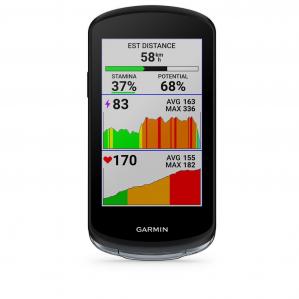 Dorosły Rowery górskie Licznik Garmin Edge 1040, Czarny