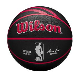 Piłka do koszykówki Wilson NBA Chicago Bulls Team City Collector - WZ4024105 7