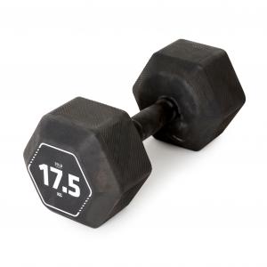 Hantla do treningu siłowego i cross treningu Corength Hex Dumbbell 17,5 kg