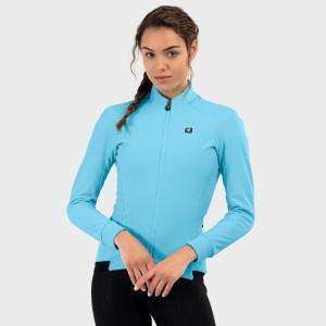 Kobieta Kolarstwo Damska kurtka rowerowa softshell J1 Stagiaire SIROKO Cyjan