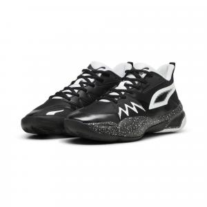 Buty do koszykówki unisex Genetics Speckle PUMA Black White