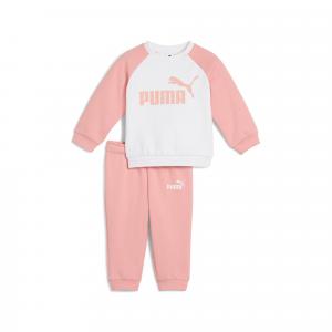 Zestaw dla małych dzieci Minicats Essentials z raglanową bluzą PUMA Pink Fruit