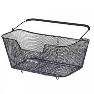Kosz Rowerowy Base L 48 X 30 X 23 Cm - Czarny