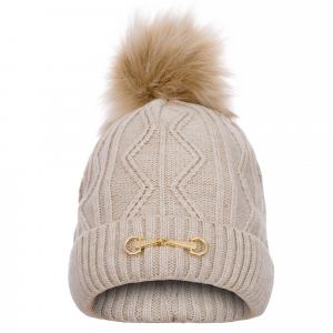Czapka zimowa Equestrian Queen Eden 24AW damska z pomponem