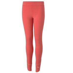 Legginsy dla dzieci Puma Alpha Leggings G pomarańczowe