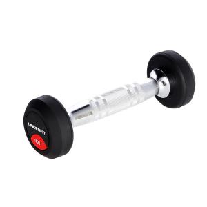Hantla gumowana 1 kg UNDERFIT do ćwiczeń siłowych fitness