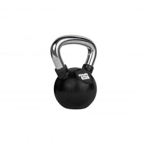 Kettlebell - Fitness - guma/chrom