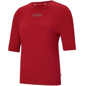 Koszulka damska Puma Modern Basics Tee czerwona