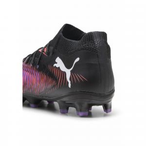 Młodzieżowe buty piłkarskie FUTURE 8 PRO FG/AG PUMA Black White Glowing Red
