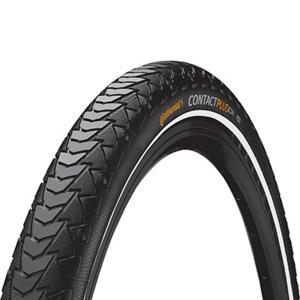 Opona Contact Plus 28X 1 3/8 Czarna Z Odblaskami