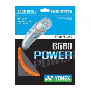 Naciąg do rakiety do badmintona Yonex BG 80 Power 10m