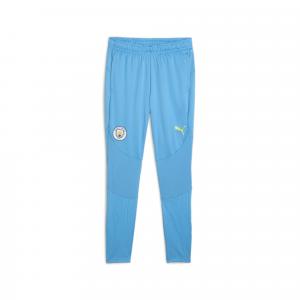 Męskie spodnie treningowe Manchester City PUMA Magic Blue Yellow Glow