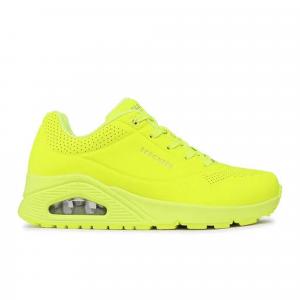 Buty na co dzień damskie SKECHERS UNO NIGHT SHADES neonowe