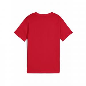 Młodzieżowa koszulka Essentials Logo Lab Summer PUMA For All Time Red