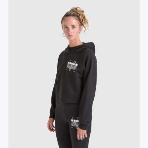 Bluza damska DIADORA L. HOODIE CROP MANIFESTO