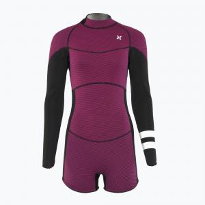 Pianka do pływania damska Hurley Advant Shorty Texture 2/2 mm Springsuit