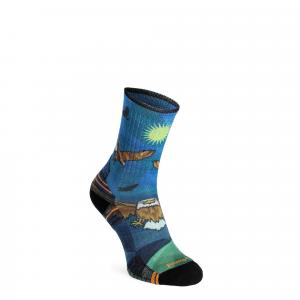 Skarpety turystyczne Smartwool Hike Targeted Cushion Eagle Print Crew Socks