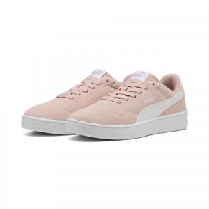 Damskie sneakersy Court Lally z zamszu PUMA Rose Quartz White Pink