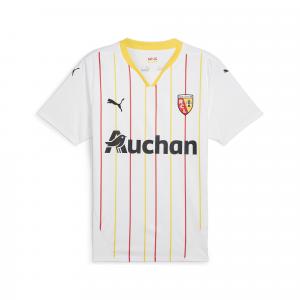 Męska koszulka RC Lens 24/25 PUMA White Pelé Yellow