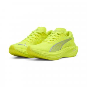 Damskie buty do biegania Deviate NITRO™ 3 PUMA Yellow Alert Silver Metallic