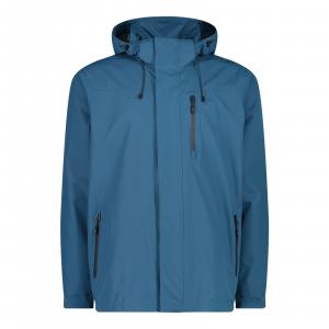 Dorosły kurtka przeciwdeszczowa wodoodporna CMP Zip Hood, niebieska