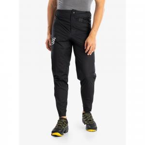 Spodnie do biegania męskie Compressport Hurricane Waterproof 10/10 Pants