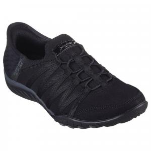 Damskie BREATHE-EASY ROLL-WITH-ME Slip-On Czarny
