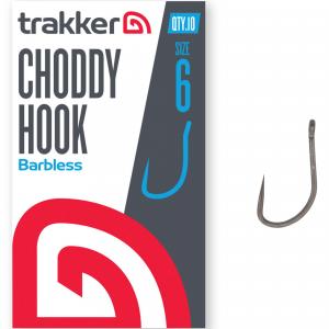 Haczyki Karpiowe Bezzadziorowe Trakker Choddy Hooks Barbless R. 6