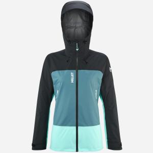 Kurtka damska z membraną MILLET W Kamet Gore-Tex przeciwdeszczowa Niebieski