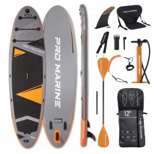 DESKA SUP PRO MARINE 365CM 12' zestaw - siedzisko, podwójne wiosło i akcesoria