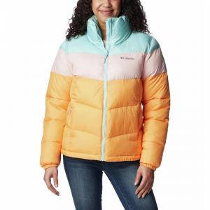 Kurtka Turystyczna Puchowa Damska Columbia Puffect Color Blocked Jacket