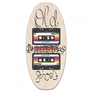 Skimboard plażowy dla dziecki i dorosłych Pakalolo Old School L/XL