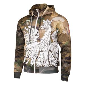 Bluza sportowa męska EXTREME HOBBY POLSKA CAMO z kapturem