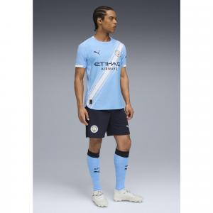 Męskie szorty Manchester City 25/26 PUMA Deep Navy Team Light Blue