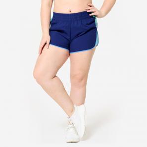 Spodenki fitness damskie Domyos wzór w panterkę