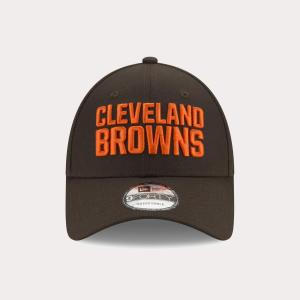 Czapka z daszkiem do futbolu amerykańskiego dla mężczyzn i kobiet NFL New Era Cleveland Browns