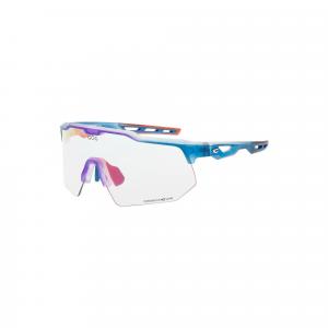 Okulary rowerowe fotochromowe GOG Loki - matt cristal blue/red