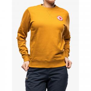 Bluza bawełniana damska Fjallraven 1960 Logo Badge Sweater W