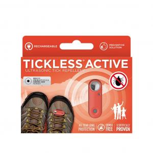 Ultradźwiękowe urządzenie na kleszcze TICKLESS Active czerwony