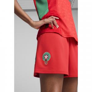 Damskie szorty Maroko 2025 PUMA Red Archive Green