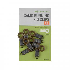 Łącznik do koszyczka Korum Running Rig Clips Camo