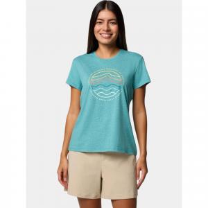 Koszulka szybkoschnąca damska Columbia Sloan Ridge Graphic SS Tee