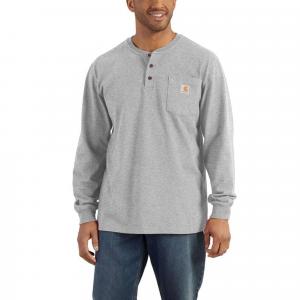 Koszulka bawełniana męska z długim rękawem Carhartt Pocket Henley L/S